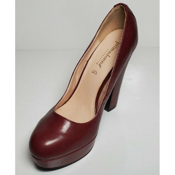 PRIMADONNA COLLECTION WOMEN SZ EURO 40 ROSSO 4 IN HEELS NEW / BOX GP12024-21ECP - Picture 8 of 12